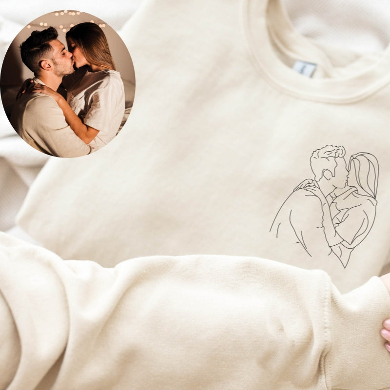 Gifts For Family Custom Embroidered Sweatshirt and Hoodie