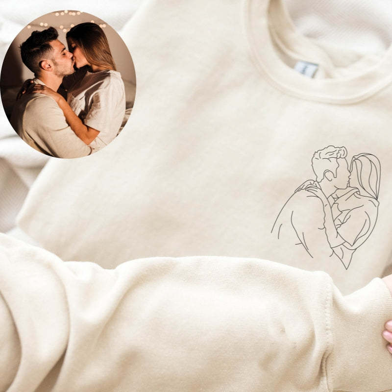 Gifts For Family Custom Embroidered Sweatshirt and Hoodie