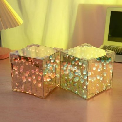 DIY Tulips Mirror Tube Table Decor Gift Idea