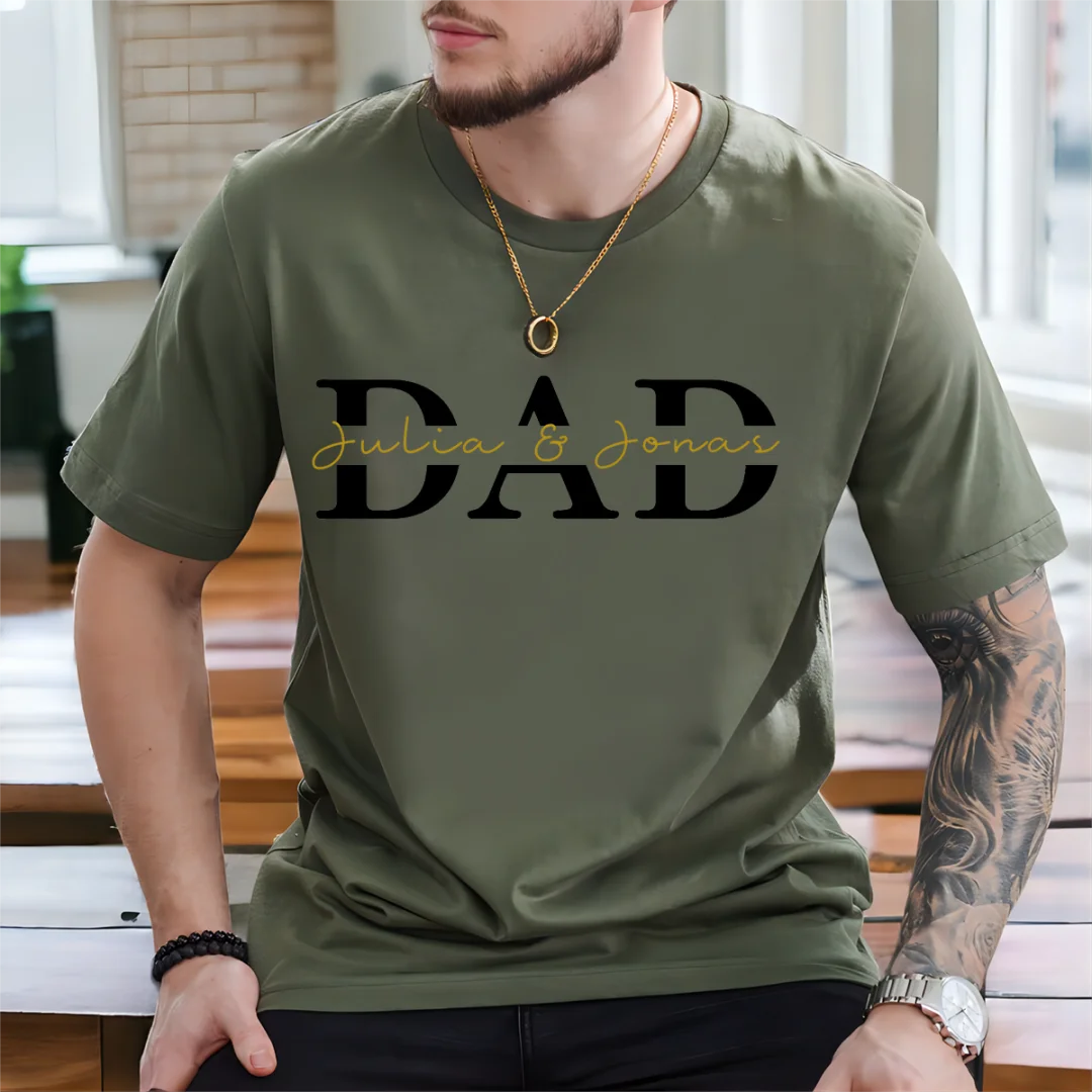Dad Hoodie Personalized, Father T-Shirt Gift, Cool Dad Sweatshirt