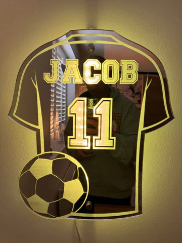 Football Shirt Mirror - Gift For Football Fans