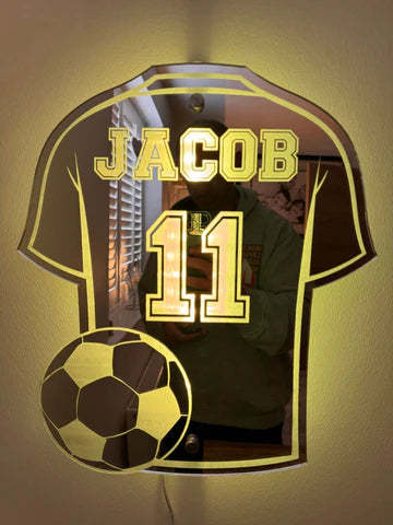 Football Shirt Mirror - Gift For Football Fans