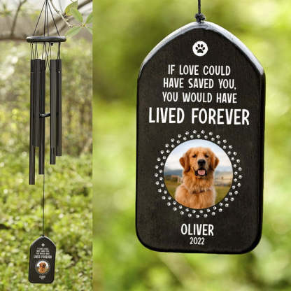 If Love Could Have Saved You Memorial Wind Chimes-ilovevango