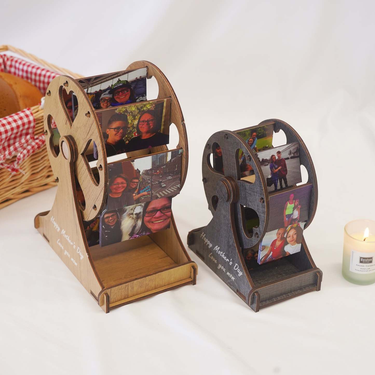 Personalized Mini Ferris Wheel with Photos-ilovevango