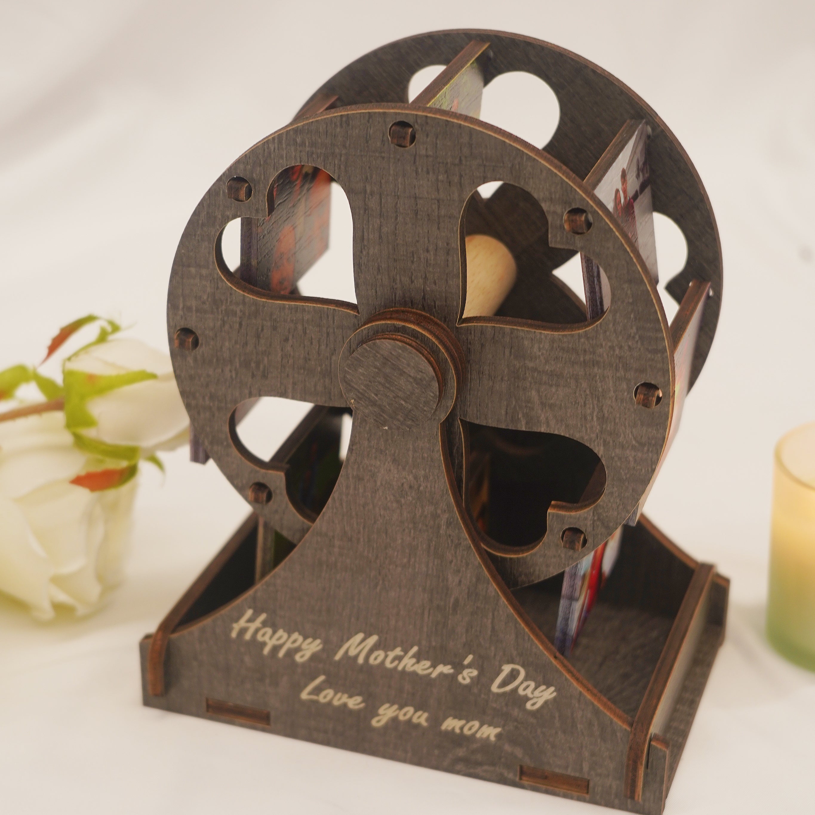 Personalized Mini Ferris Wheel with Photos-ilovevango