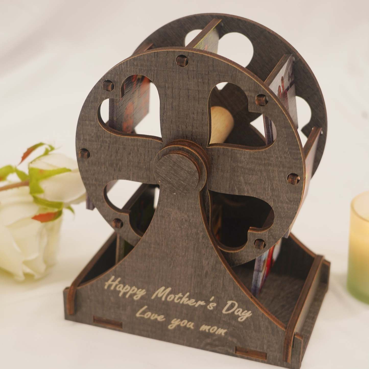 Personalized Mini Ferris Wheel with Photos-ilovevango