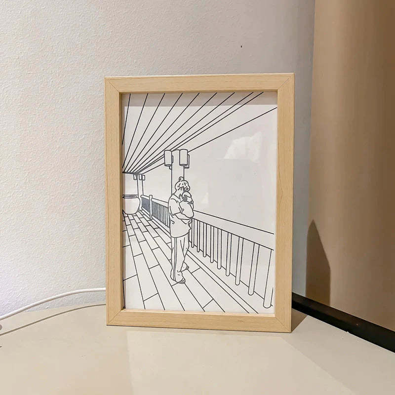 Memory Window Frame-ilovevango
