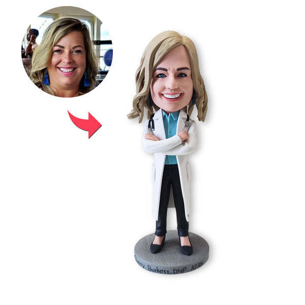 Custom Bobblehead Personalized Bobblehead Gifts For Doctor-ilovevango