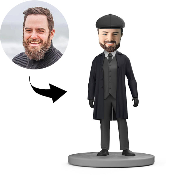 Custom Bobblehead Personalized Bobblehead Boss With Hat-ilovevango