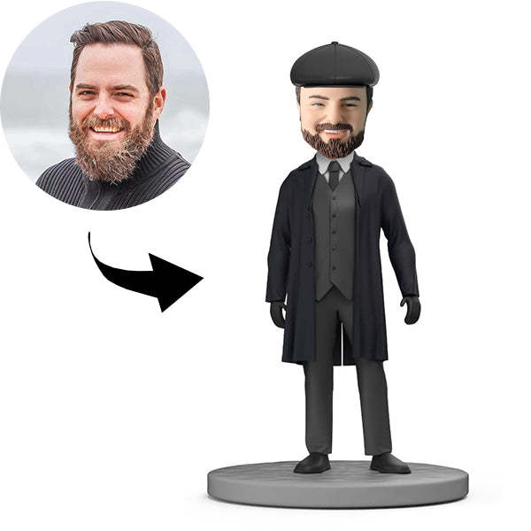 Custom Bobblehead Personalized Bobblehead Boss With Hat-ilovevango