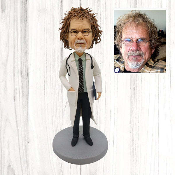 Custom Bobblehead Personalized Bobblehead Personalized Doctor Bobblehead-ilovevango