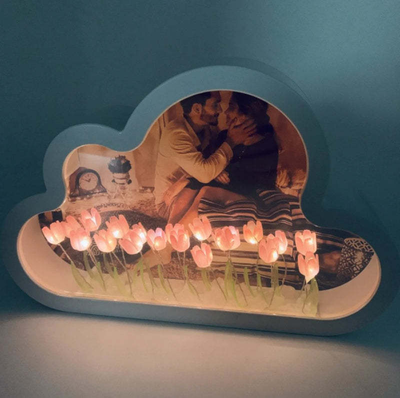 Forever Cloud Mirror Tulips