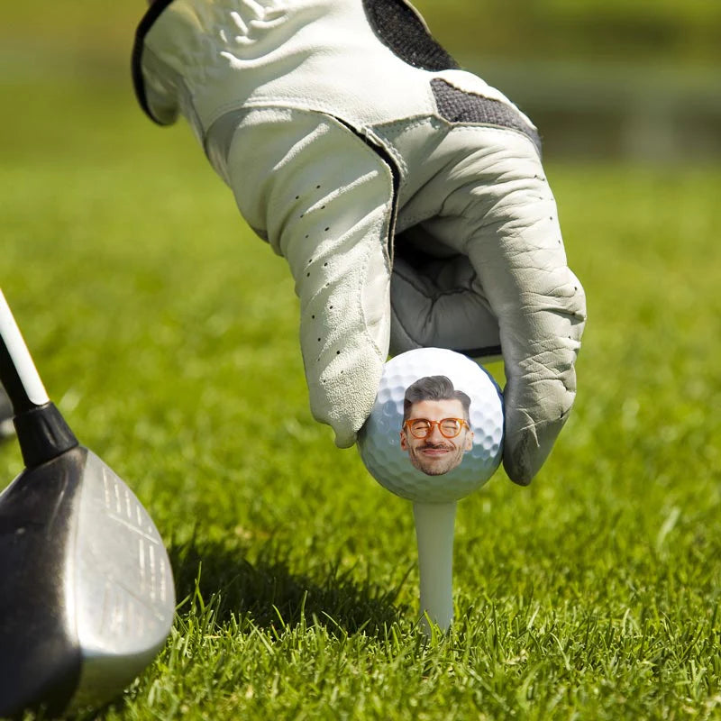 Custom Photo If Found Return To This Guy - Gift For Dad, Father, Grandpa, Golfer, Golf Lover - Personalized Golf Ball-ilovevango
