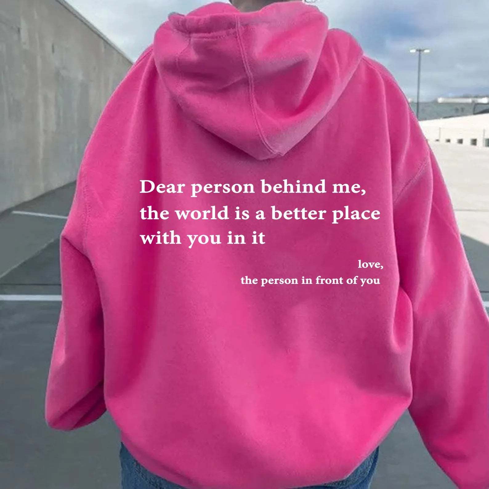 The Hope Hoodie The Hope Sweatshirt The Hope T-shirt - Back Printed-ilovevango