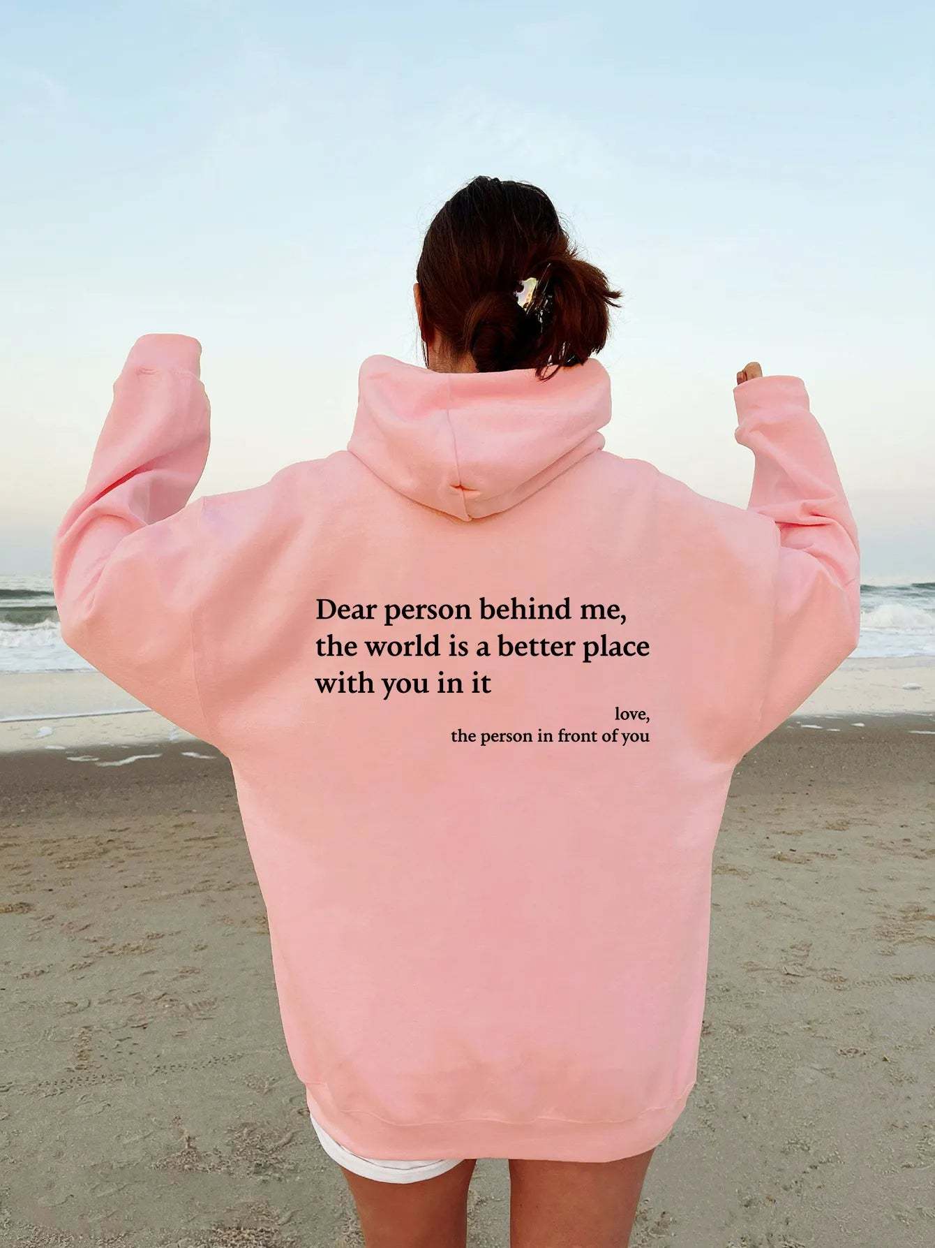 The Hope Hoodie The Hope Sweatshirt The Hope T-shirt - Back Printed-ilovevango