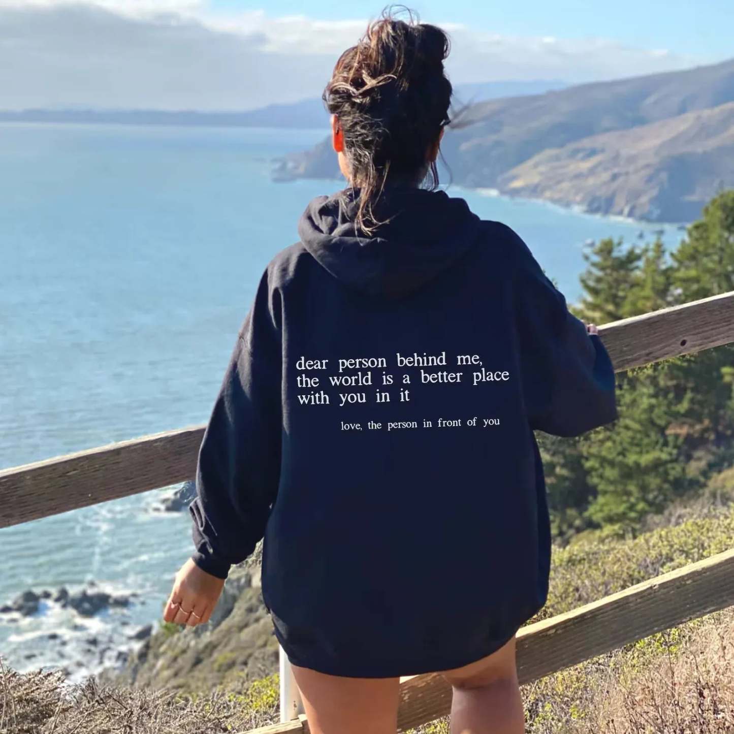 The Hope Hoodie The Hope Sweatshirt The Hope T-shirt - Back Printed-ilovevango