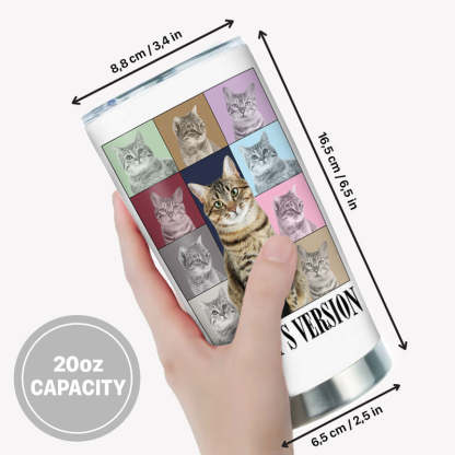 Eras Tour Style Tumbler, Personalized Tumbler Cup, Custom Photo-ilovevango