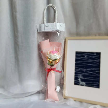 Mother's Day Gift 1pc Crochet Flower Handmade Knitted Flower With Light Strip Gift For Lovers-ilovevango