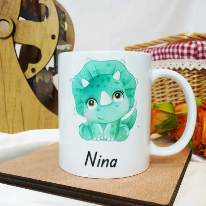 ?Don't Mess With Mamasaurus- Custom Mug-ilovevango