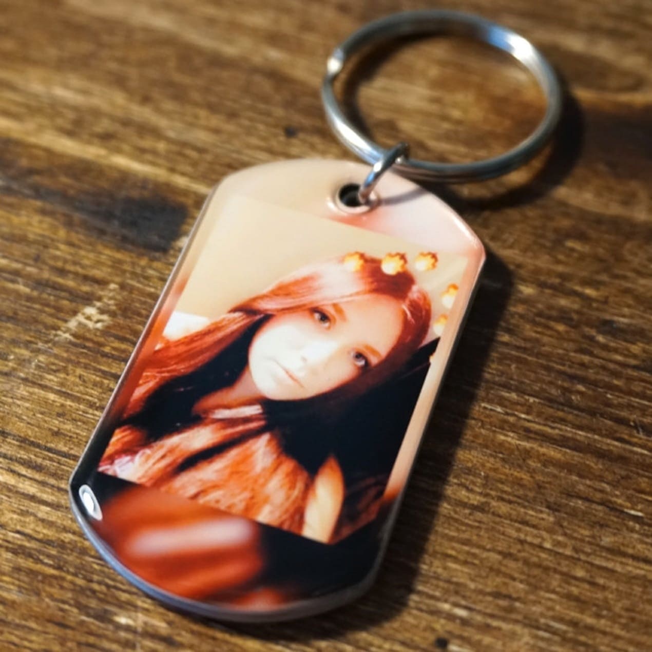 Personalized Boyfriend Keychain – Anniversary Gift, Custom Photo Key Chain, Unique Gift For Him