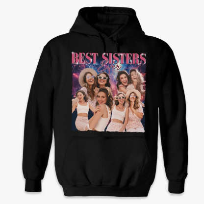 Custom Photo Best Sisters Ever - Family Personalized Custom