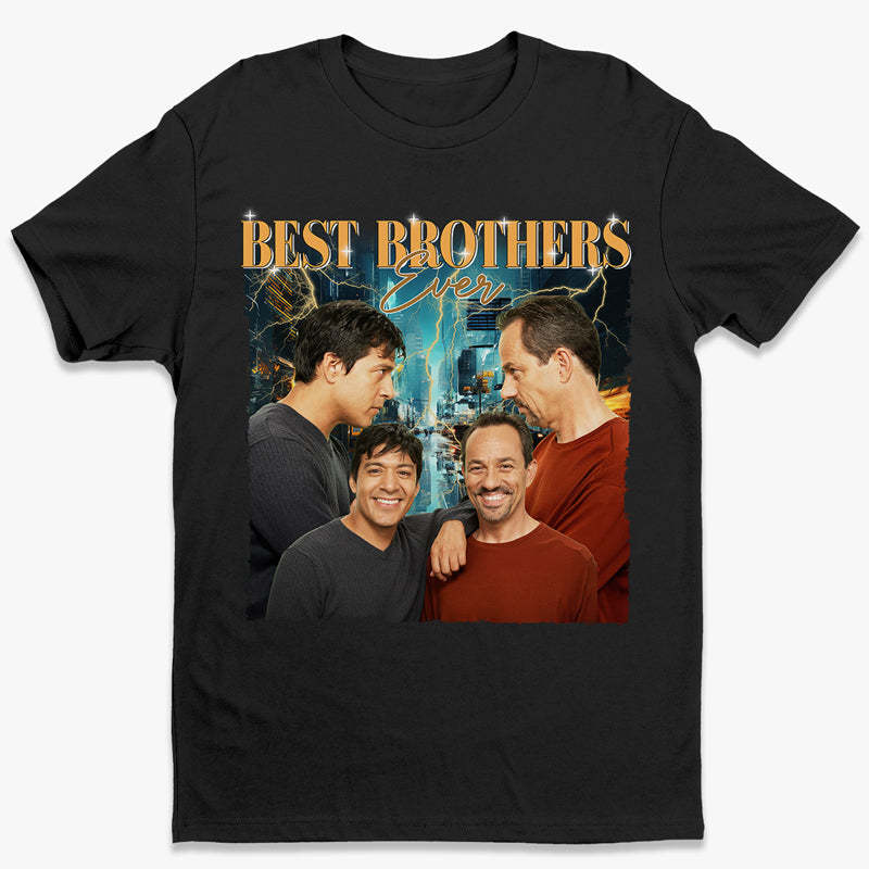 Custom Photo Best Brothers Ever - Family Personalized