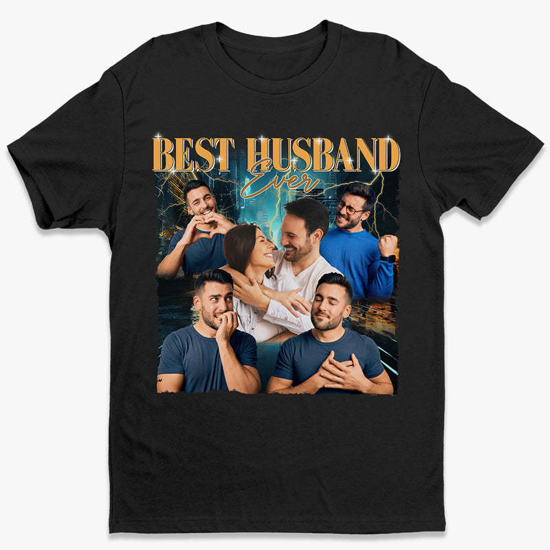 Custom Photo Best Husband Ever - Couple Personalized