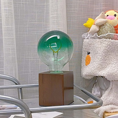 Custom Text Light and Shadow Love Dimmable Bedside Lamp