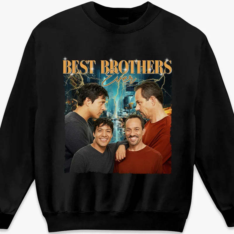 Custom Photo Best Brothers Ever - Family Personalized