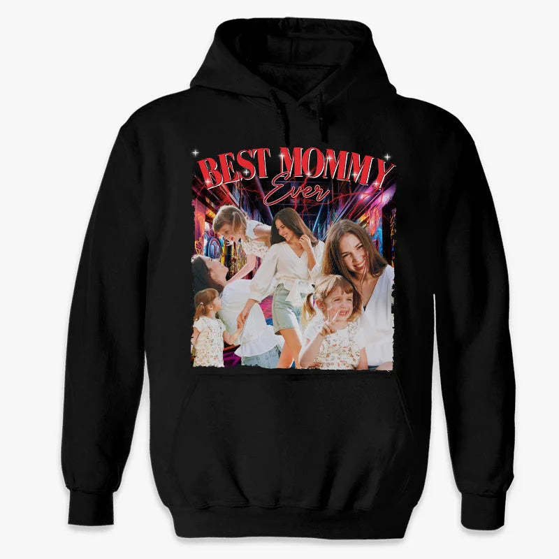 Custom Photo Best Mommy Ever - Family Personalized Custom