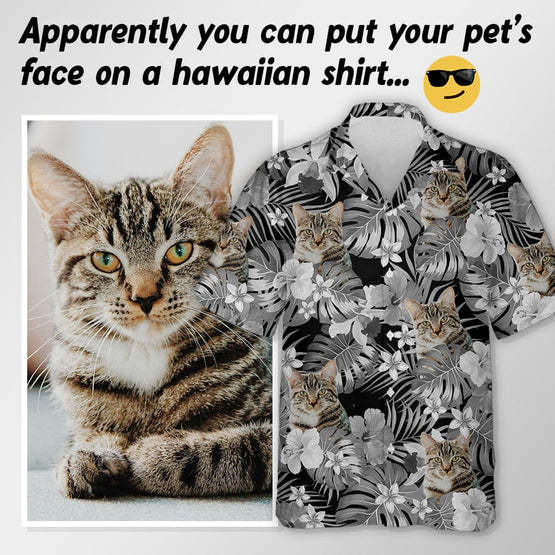 Custom Photo Tropical Style Dog Hawaii Shirt