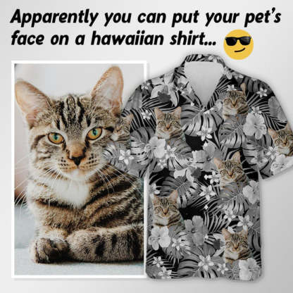 Custom Photo Tropical Style Dog Hawaii Shirt