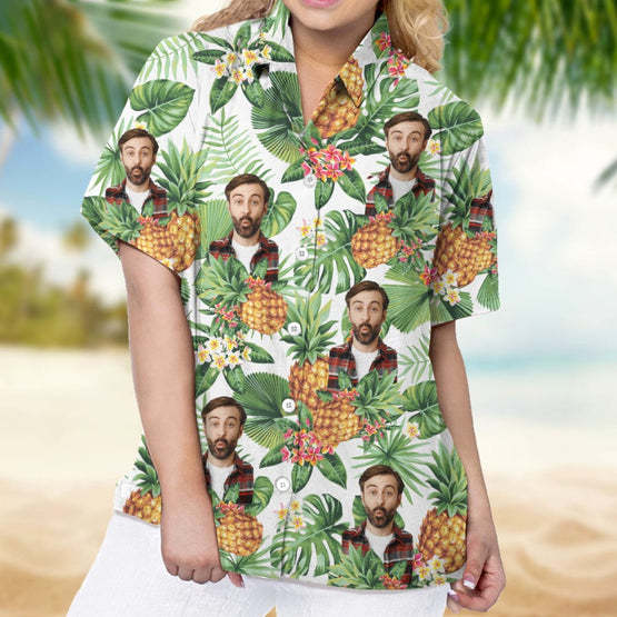Personalized Upload Photo Hawaiian Shirt