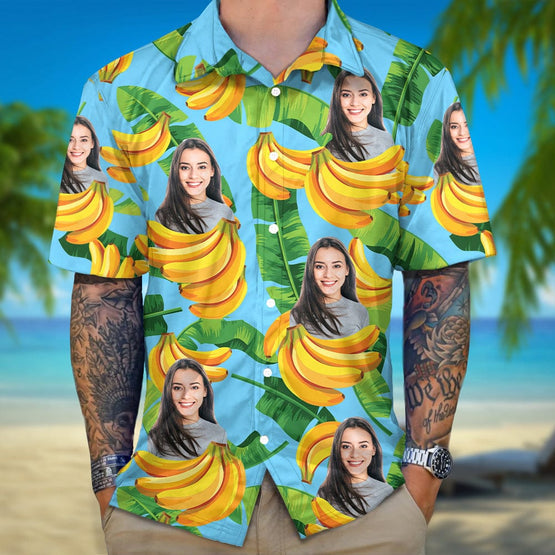 Personalized Upload Photo Hawaiian Shirt