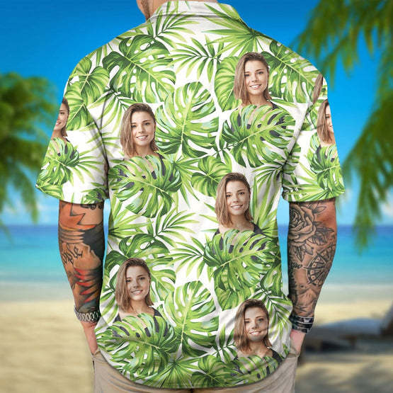 Personalized Upload Photo Hawaiian Shirt