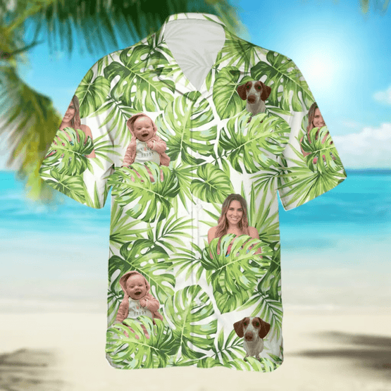 Upload Photo Custom Hawaiian Shirt