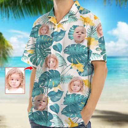 Upload Photo Family Hawaiian Shirt