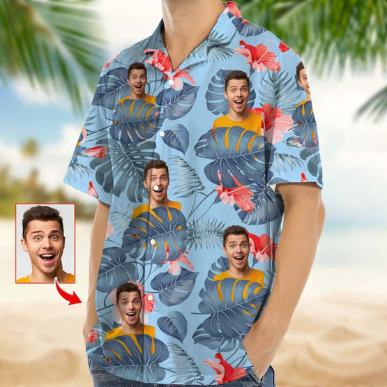 Upload Photo Family Hawaiian Shirt