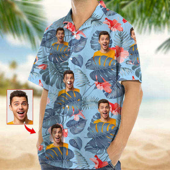 Upload Photo Family Hawaiian Shirt