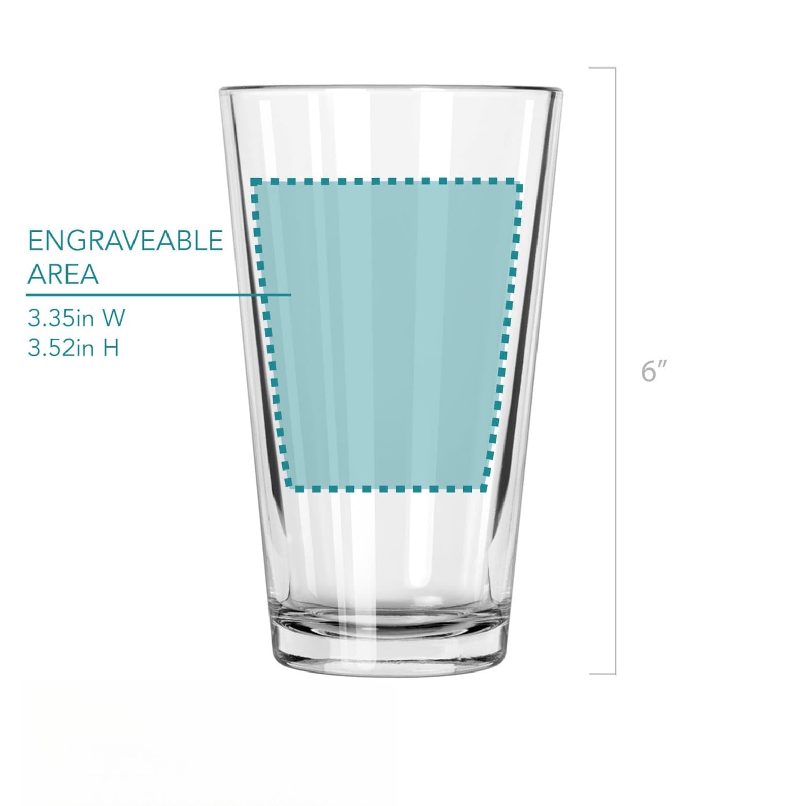 Etched Beer Glass For Dad - Custom Dad Established Pint Glass, Dad Gifts, Up To 6 Kids Names, Gift For Dad From Kids-ilovevango