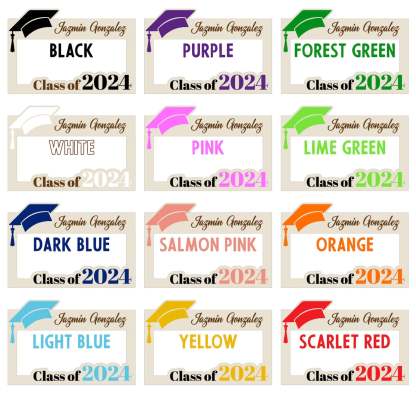 Graduation Money Holder Personalized, Graduation Gift, Class of 2024, High School Graduation, Gift for Graduates, High School Senior-ilovevango