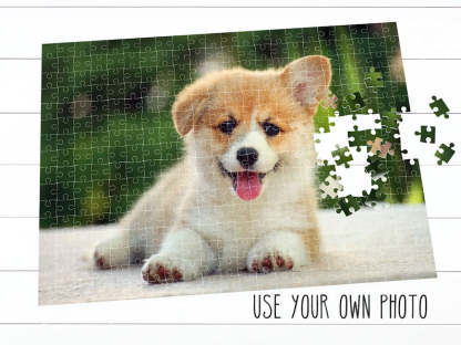 Dog Mom Gift Personalized Pet Photo Puzzle Custom Dog Puzzle Dog Lover Gift Pet Loss Gift Dog Puzzle Unique Gift for an Animal Lover-ilovevango