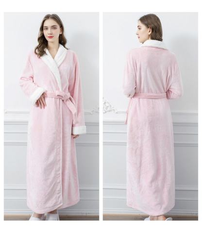 Personalized Plush Robe Custom Embroidered, Birthday gift, Wedding Gift, Adult Men Women Night Robe For Mom-ilovevango
