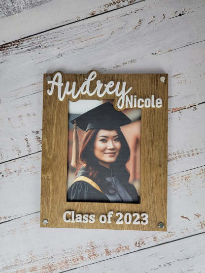 Graduation 2024 Picture Frame | Personalized Class of 2024 Gift for Graduates | 2024 Graduation Gift | Graduate Class of 2024 Photo Frame-ilovevango