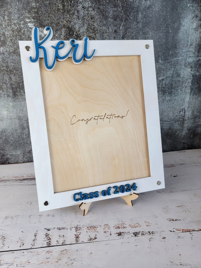 Graduation 2024 Picture Frame | Personalized Class of 2024 Gift for Graduates | 2024 Graduation Gift | Graduate Class of 2024 Photo Frame-ilovevango