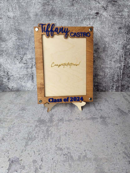 Graduation 2024 Picture Frame | Personalized Class of 2024 Gift for Graduates | 2024 Graduation Gift | Graduate Class of 2024 Photo Frame-ilovevango
