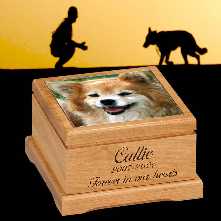 Custom Pet Urn, Pet Urn, Dog Urn, Cat Urn, Cremation Urn, Memorial Gifts, Pet Memorial, Dog Memorial, Cat Memorial, Engraved-ilovevango