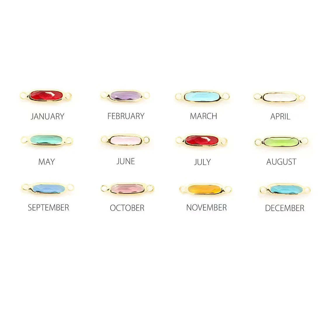 Custom Birthstone Bracelet, Initial Bracelet, Unbiological Sister Bracelets Birthstone Jewelry Birthday Gift Friendship Bracelet for Women-ilovevango