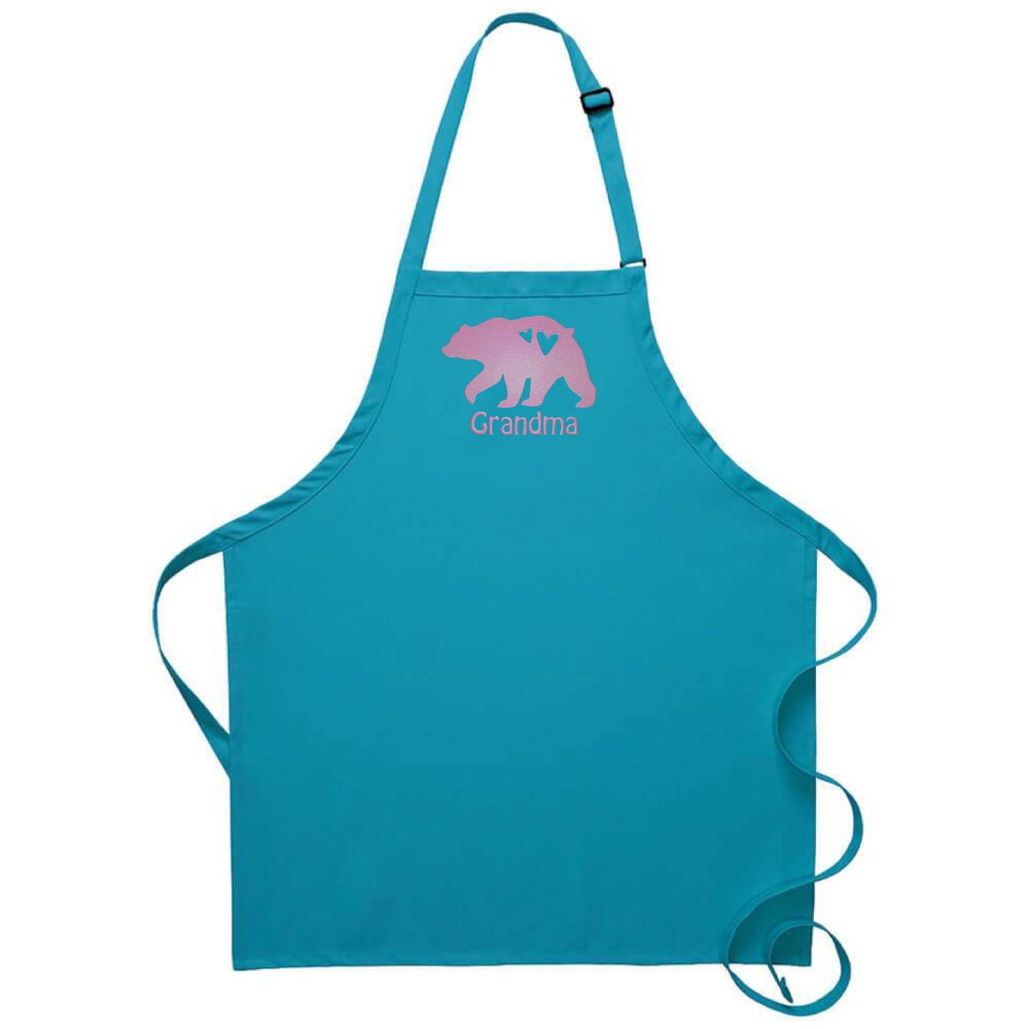 Mama Bear Apron Personalized Name Customizable Embroidered Kitchen Apron With Pockets And Adjustable Neck Perfect Mothers Day Gift For Her-ilovevango