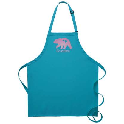 Mama Bear Apron Personalized Name Customizable Embroidered Kitchen Apron With Pockets And Adjustable Neck Perfect Mothers Day Gift For Her-ilovevango